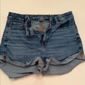 American Eagle Outfitters Women's Classic Blue Jean Shorts